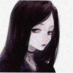 留言观众席四号的头像插画